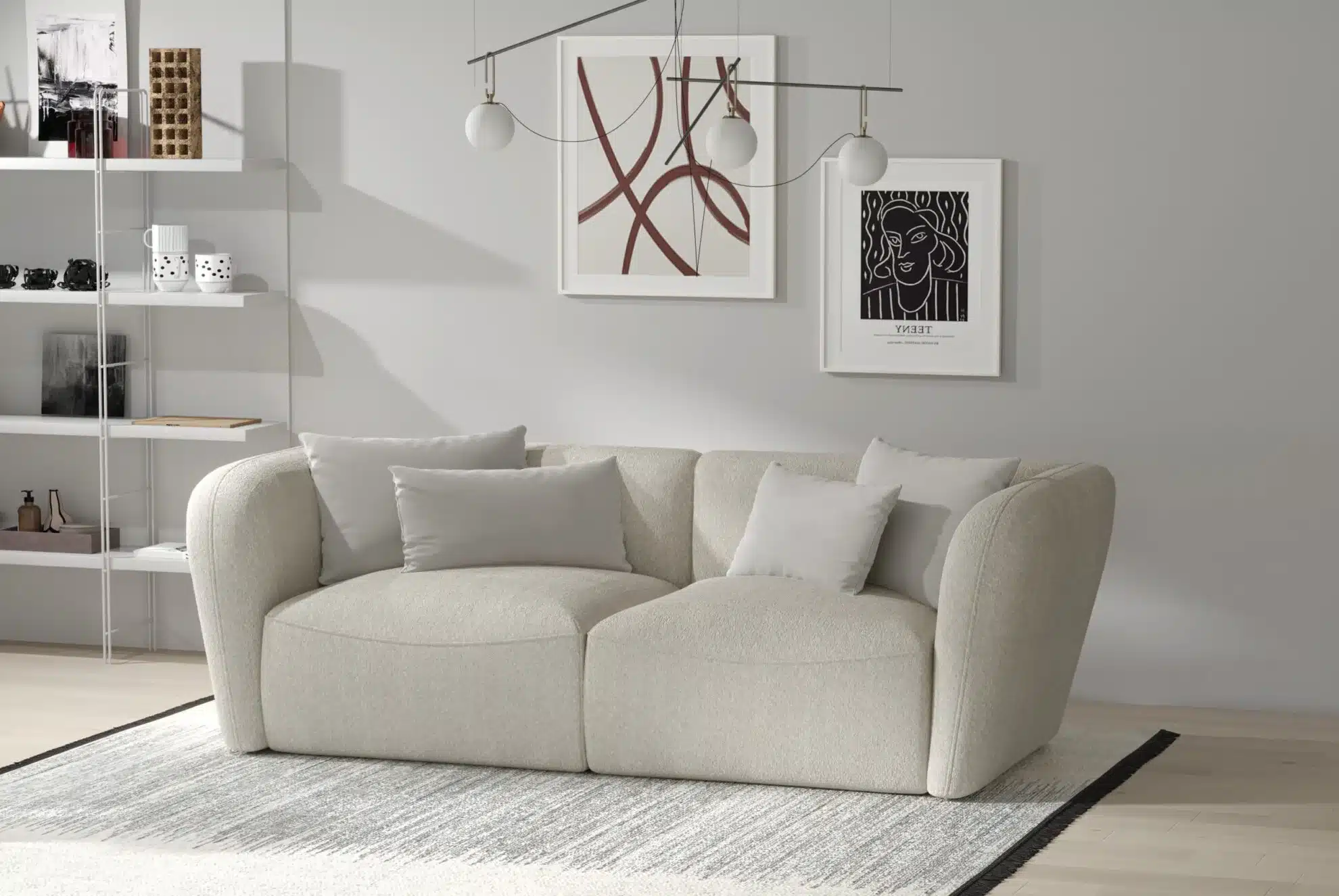 Catania sofa 80 - W