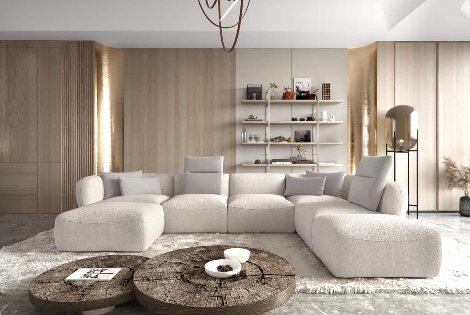 Catania XL U-form 70- W