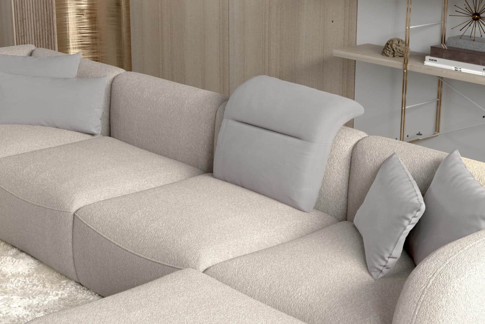 Catania XL U-form 70- W