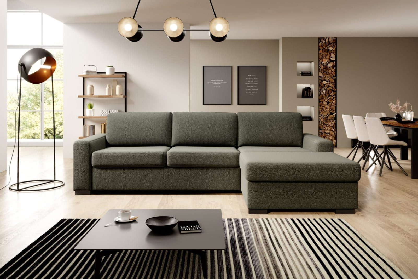 Fontana L 120 sarokkanapé - W