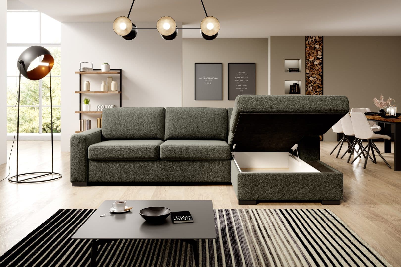 Fontana L 160 sarokkanapé - W