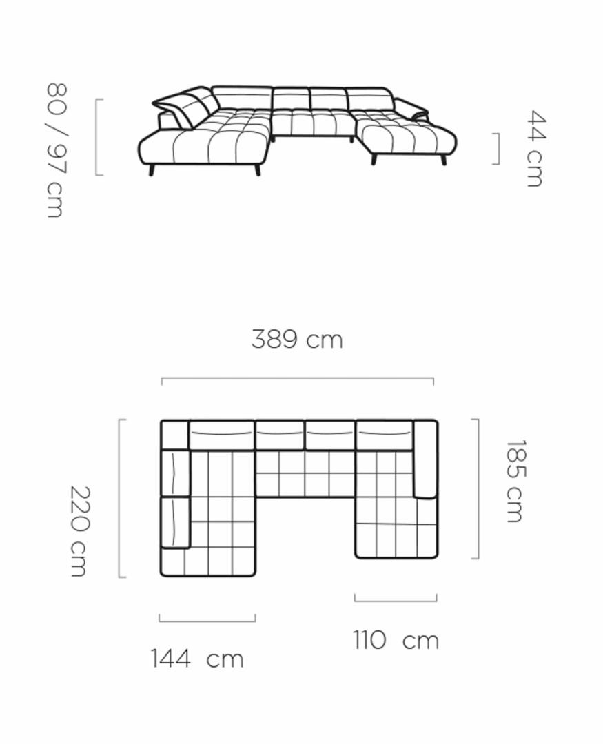 Imola XL U-form - W