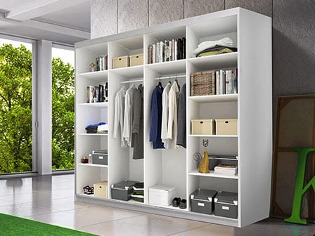 Multi gardróbszekrény "23" 233 cm - I