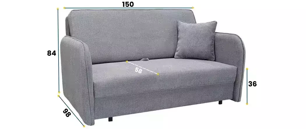 Ozi III. fotelágy - G