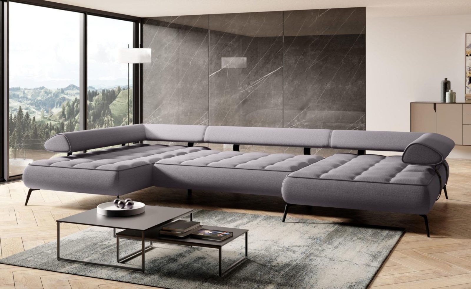 Salona XL U-form - W