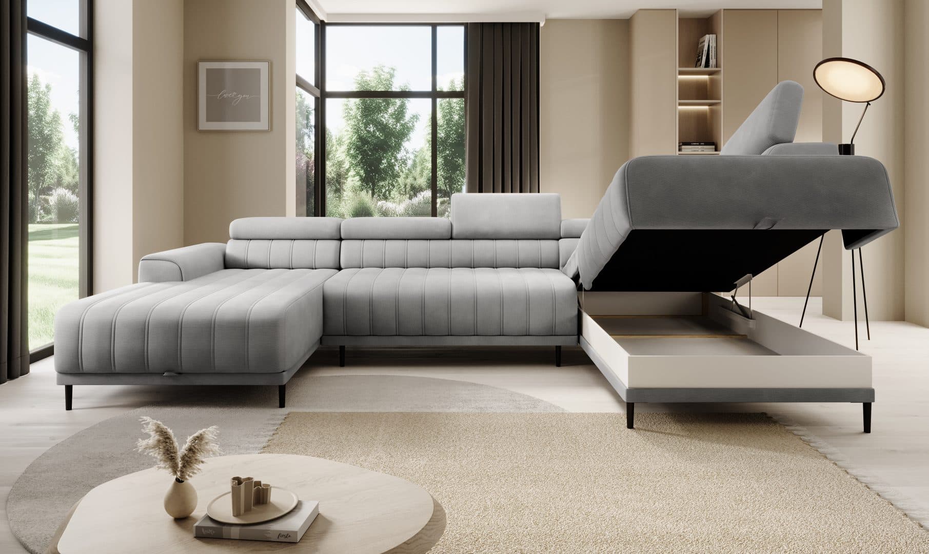 Velence XL U-form - W